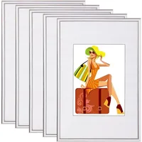 Woltu Bilderrahmen DIN A4 21x29,7 cm Set of 5
