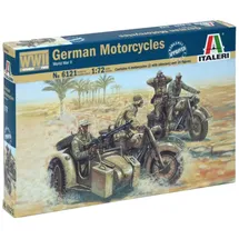Italeri 510006121 1:72 WWII Deutsche Motorräder,