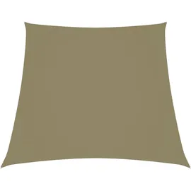 furnicato Sonnensegel Trapezförmig 2 4 x 3 m Beige