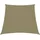 furnicato Sonnensegel Trapezförmig 2 4 x 3 m Beige