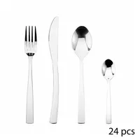 SECRET DE GOURMET Besteck-Set Olympe 24-tlg., Essbesteck für 6