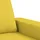 vidaXL 2-tlg. Sofagarnitur Hellgelb Stoff
