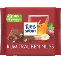 Ritter Sport Rum Trauben Nuss 100 g