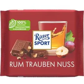 Ritter Sport Rum Trauben Nuss 100 g