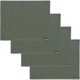 DDDDD Platzset »Kit«, (Set, 4 St.), 35x45 cm, Baumwolle, grün