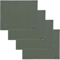 DDDDD Platzset »Kit«, (Set, 4 St.), 35x45 cm, Baumwolle, grün