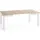 WFL GROUP Quadratischer Esstisch 80 x 76,5 x 80 cm braun