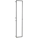 Composad Glastür lang DISEGNO, 37 x 210 cm - Anthrazit - Metall - Glas - mit Griff