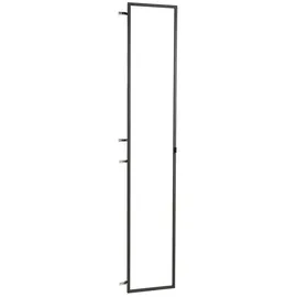 Composad Glastür lang DISEGNO, 37 x 210 cm - Anthrazit - Metall - Glas - mit Griff