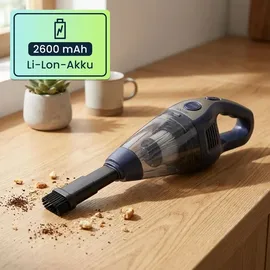 ideoon Akku Handstaubsauger schwarz