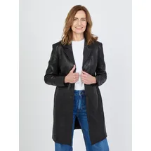 JCC Ledermantel IK14-2 in schwarz | Gr.: 38,