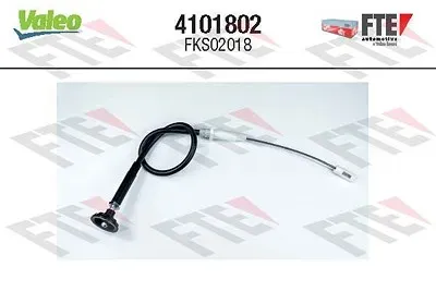 Fte Seilzug, Kupplungsbetätigung [Hersteller-Nr. 4101802] für VW