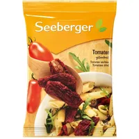 Seeberger Tomaten getrocknet 12er Pack: Sonnengetrocknete Tomatenhälften aus Italien - von Hand aufgeschnitten und mit Salz konserviert, für Antipasti & Pesto - vegan (12 x 125 g)