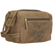 GREENBURRY Kulturbeutel Leder 23 cm
