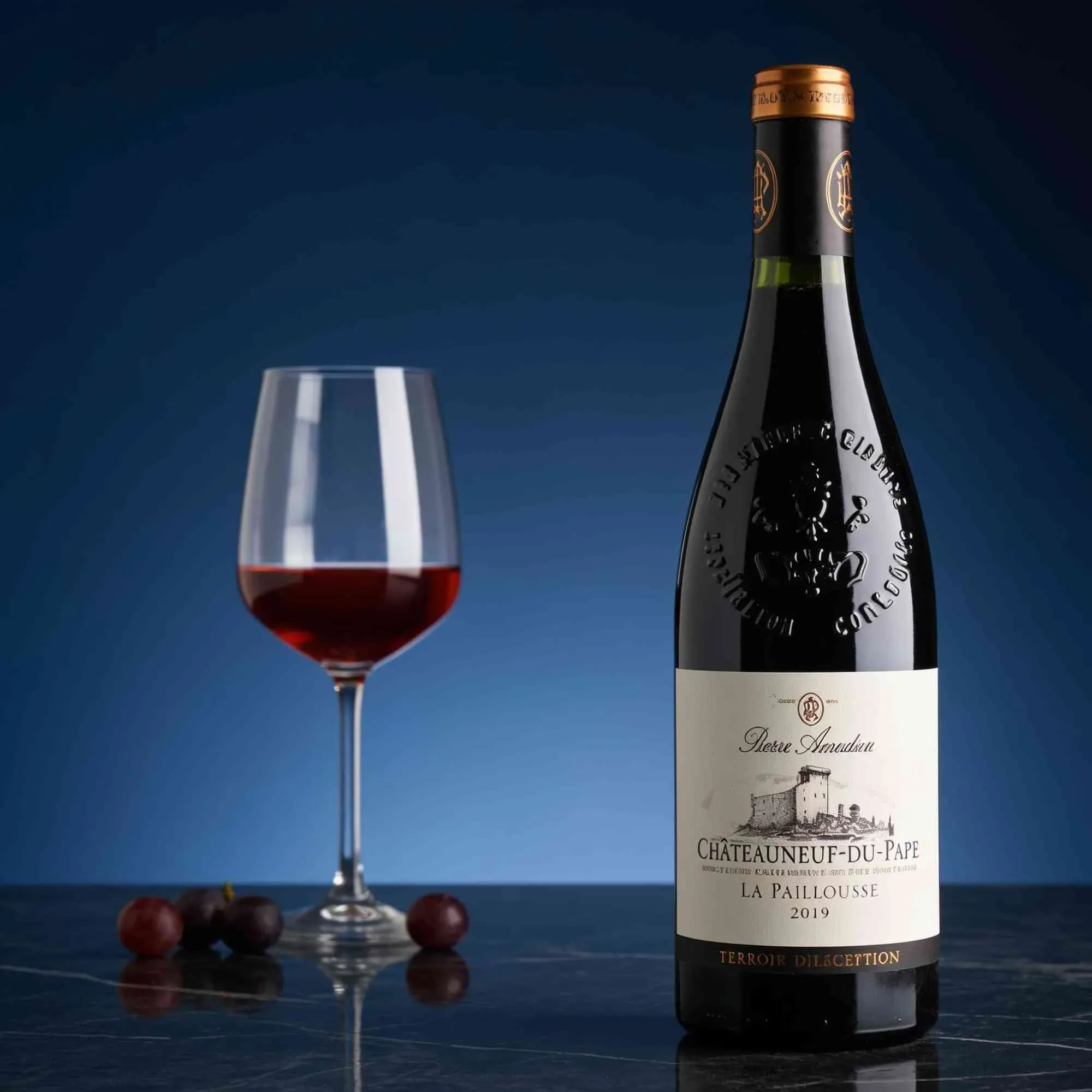 Pierre Amadieu 2023 Pierre Amadieu La Paillousse Rouge Châteauneuf du Pape 2023 Grenache,Syrah Frankreich