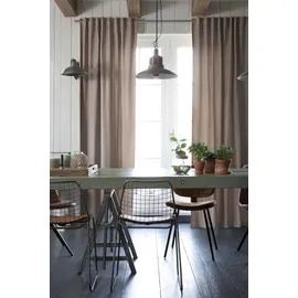 ELBERSDRUCKE Verdunkelungsvorhang Sundown beige verdunkelnd wärmeisolierend energiesparend 255x135 cm, 100 % Polyester)