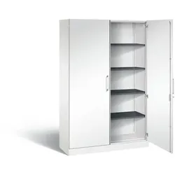 Flügeltürenschrank Asisto, H1980xB1200xT435mm, 9016/9016