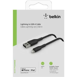 Belkin BOOST CHARGE - Lightning-Kabel - Lightning männlich bis USB männlich - 2 ...