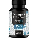 bloom naturals beauty supplements Omega 3 Kapseln 240 St.