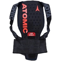 ATOMIC Live Shield JR-Rückenprotektor für Kinder & Jugendliche-Leichter & atmungsaktiver Protektor-Uneingeschränkte Bewegungsfreiheit(Die Gürtelfarbe kann variieren/schwarz oder orange)