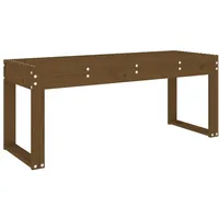 VidaXL Gartenbank 110 x 38 x 45 cm Honigbraun