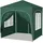 Woltu Faltpavillon 2 x 2 m inkl. 4 Seitenteile Grün