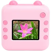 Sofortbildkamera, 1080P Kinder Sofortbildkamera mit 2,4 Zoll IPS Bildschirm, Sofortbild Digitalkamera, Digitales Selfie Kameraspielzeug für Kinder, Digitale Zoom Videokamera für