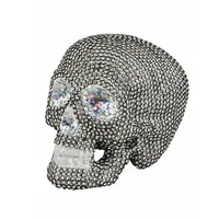 Boland Totenkopf Glitzer Kostüm Erwachsene Einheitsgröße
