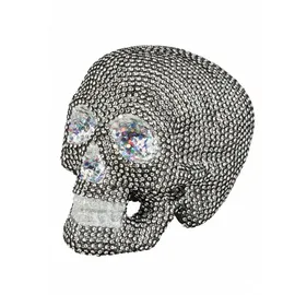 Boland Totenkopf Glitzer Kostüm Erwachsene Einheitsgröße