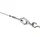 Interdeco SEILSPANNGARNITUR / SEILSPANNER SET Joy Raute 500 cm Seil, Vernickelt