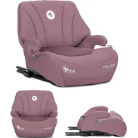 Lorelli Pyxis Isofix Kinderautositz 125-150 cm i-Size R129 Sitzerhöher Booster mit ISOFIX Armlehnen abnehmbarer Bezug - Rosa