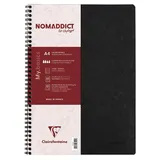 Clairefontaine Notizbuch Age Bag A4 liniert Schwarz
