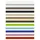 walther + design Trendstyle Kunststoff schwarz 70x100 cm 3er Set