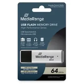 MediaRange USB 3.0 Performance Aluminium 64GB, USB-A 3.0 (MR1901)