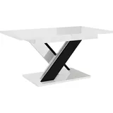 Design Esstisch PA-222 ausziehbar 140 - 180 cm Esszimmer - Weiß