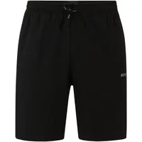 Boss Herren Sweatshorts - Mix & Match Short CW, Hose kurz, Loungewear, Stretch Cotton Schwarz 2XL