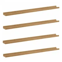 VidaXL Wandregal 100 x 9 x 3 cm Braun