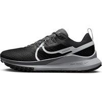 Nike Damen React Pegasus Trail 4 Sneaker, Black/Aura-Dark Grey-Wolf Grey, 35.5