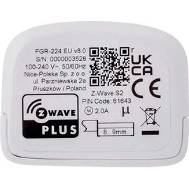 FIBARO Jalousiesteuerung FGR-224 schwarz