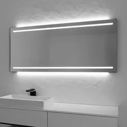 Megabad Megabad Profi L2 LED Badspiegel 160x70 cm mit Beleuchtung, Spiegel,