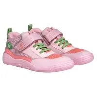 Affenzahn Vegan Cheerly mit Klettverschluss, Atmungsaktiv, Leicht, Flexibel in Größe 21-35 Einhorn - Rosa 35 EU