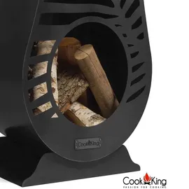 Cook King Gartenofen LIMA Ø 50 cm Grau