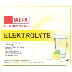 Wepa Elektrolyte Pulver Zitrone