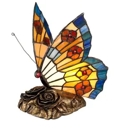 Tiffany Animal Lamps Orange Schmetterlingslampe