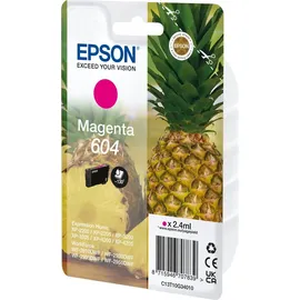 Epson 604 Ananas magenta + Alarm