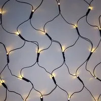 Nipach Lichternetz 128 LED 3x3 m warmweiß
