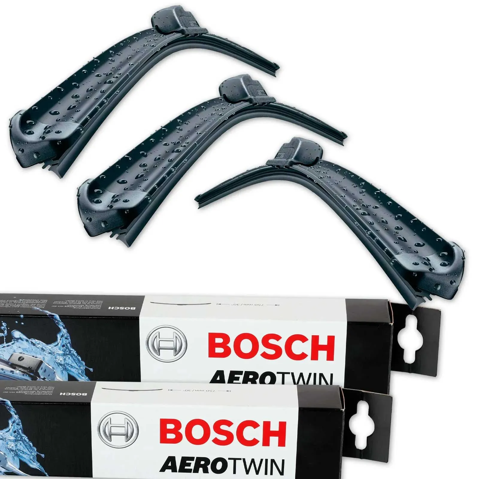 Bosch Aerotwin Scheibenwischer Vorne + Hinten Passend Für Vw T-roc: Wischblatt Vw: 5h9955427 Bosch: 3397016317 Swf: 119542 Valeo: 574618 Wischblatt