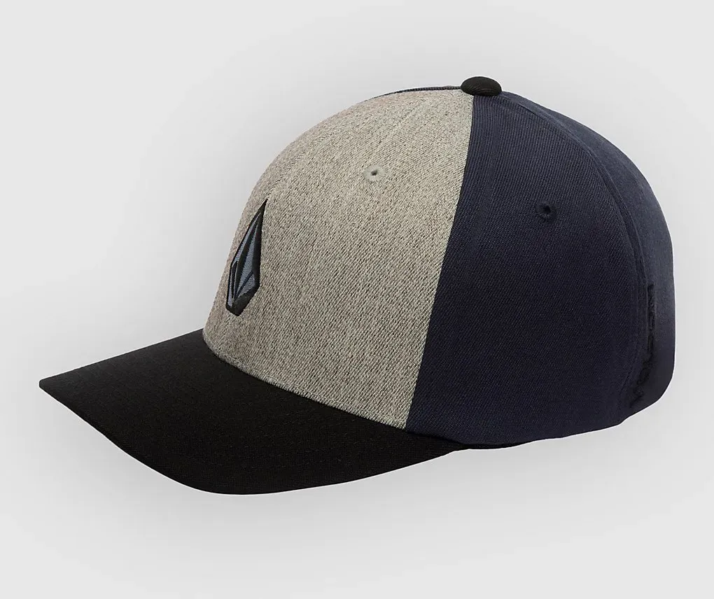 Volcom Full Stone Hthr Flexfit Cap storm blue Gr. SM