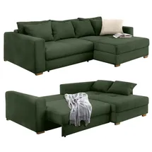 luma-home schönes für dein zuhause Dauerschlaf-Ecksofa mit Federkernpolsterung B288/T186/H86 cm, Wohnzimmer, Sofas & Couches, Wohnlandschaften, Ecksofas