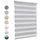 Sekey Doppelrollo 90 x 150 cm grau